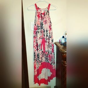 New York & Company stretchy pattern dress